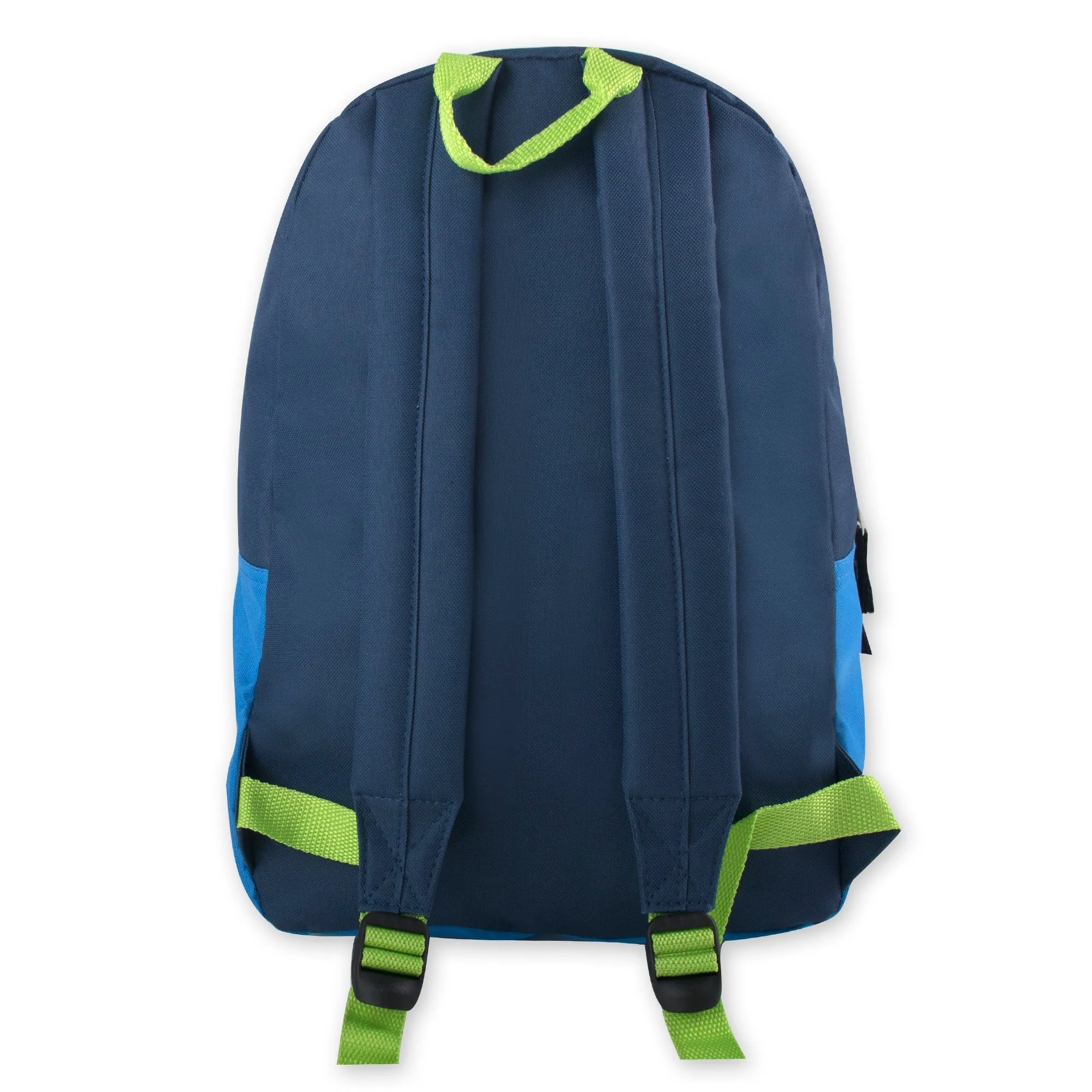 17-Inch Double Front Zippered Pocket Backpack