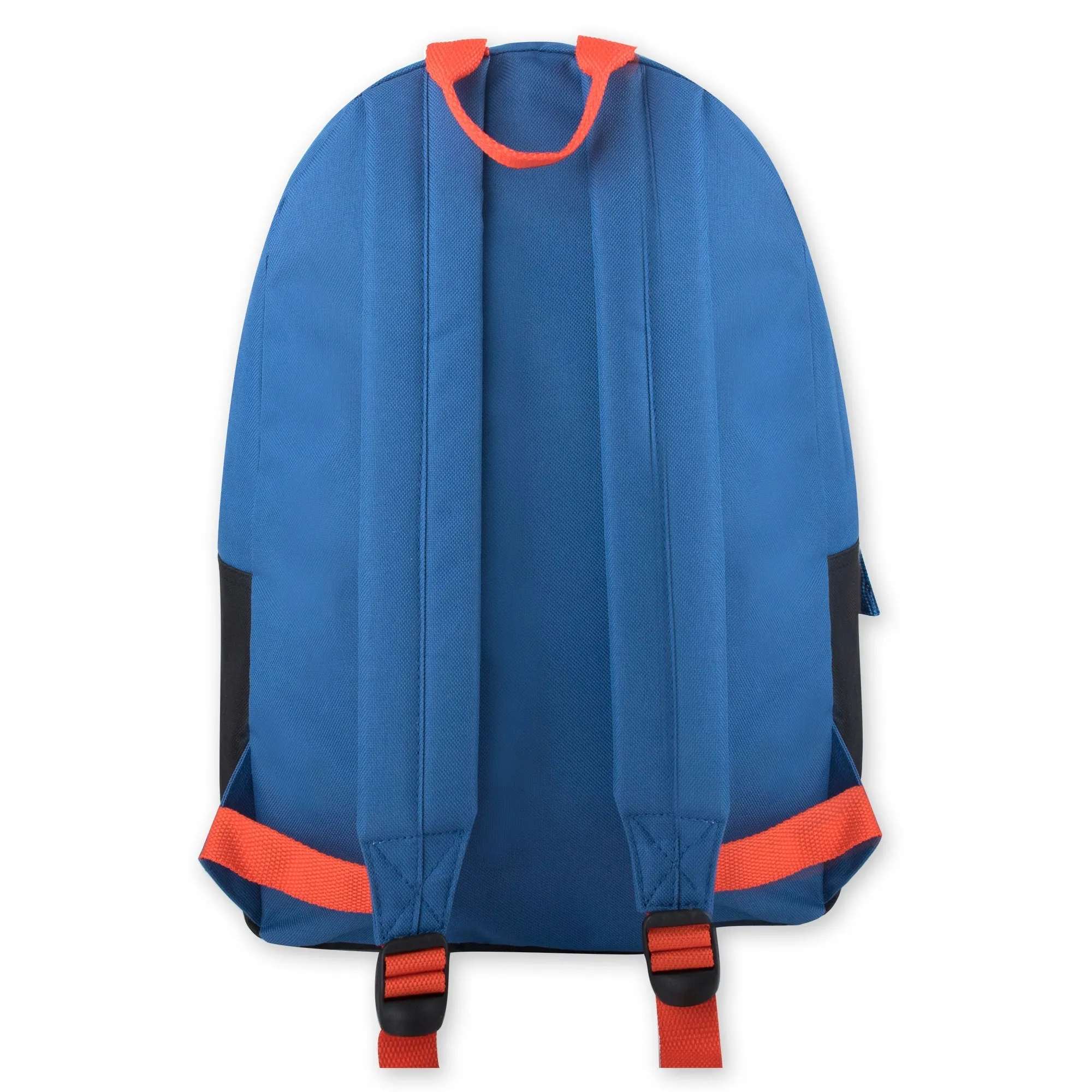 17-Inch Double Front Zippered Pocket Backpack