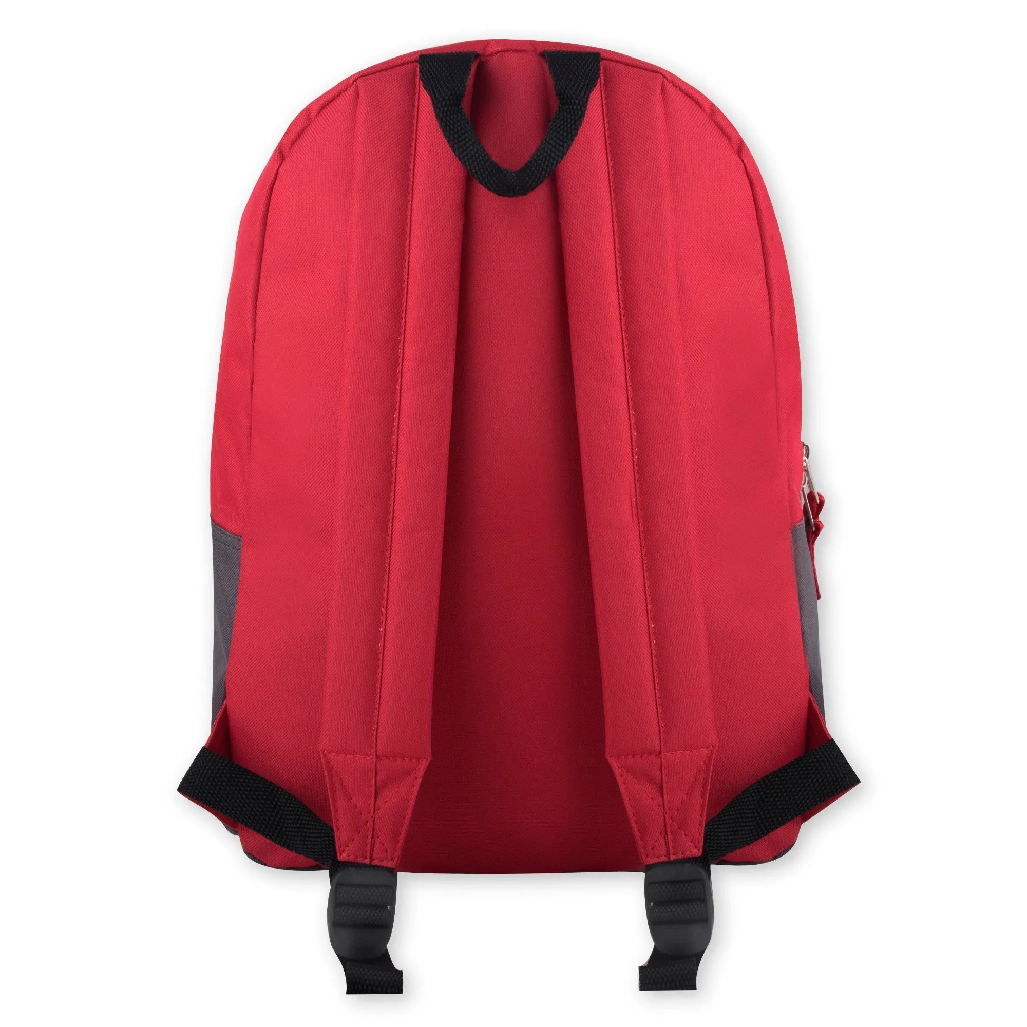 17-Inch Double Front Zippered Pocket Backpack