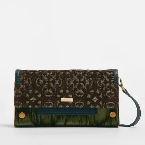 AJ CROSSBODY CLUTCH - Antique Atelier/Brushed Gold