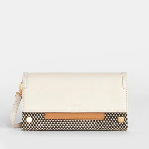 AJ CROSSBODY CLUTCH - California Weekend/Brushed Gold
