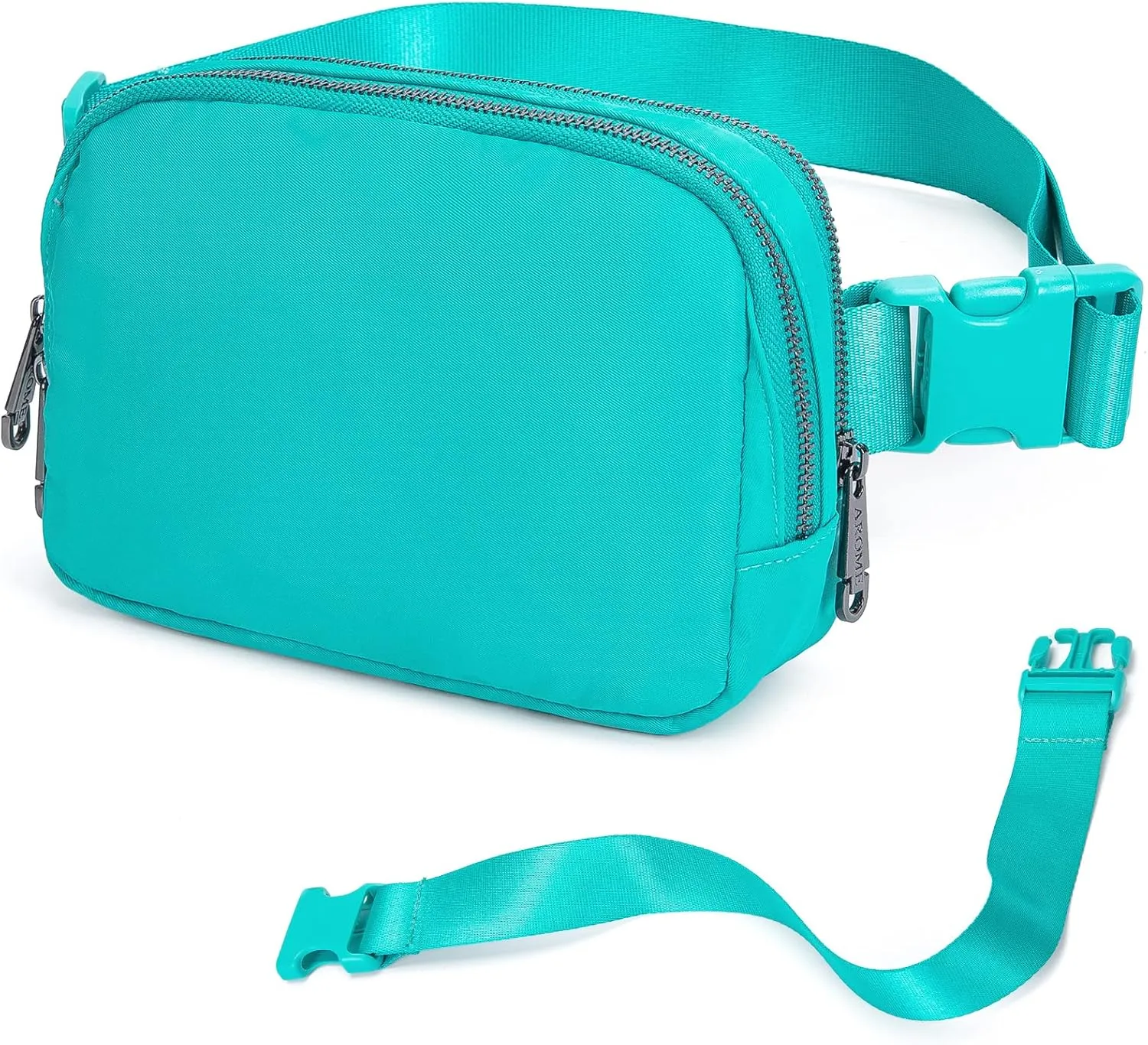 AROME Mini Belt Bag for Women, Fashion Waist Packs Fanny Pack Crossbody Bags with Strap Extender for Women Men, Waterproof Waist Bag Hip Bum Bag for Casual Travel Running Hiking Outdoor Sports