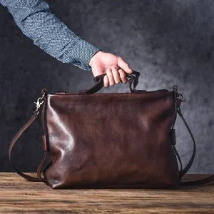 Best Leather Satchels For Men Genuine Leather Mens Satchel