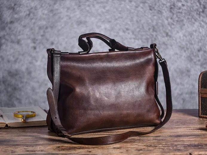 Best Leather Satchels For Men Genuine Leather Mens Satchel