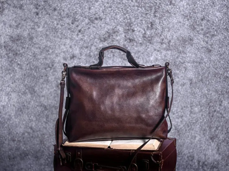 Best Leather Satchels For Men Genuine Leather Mens Satchel