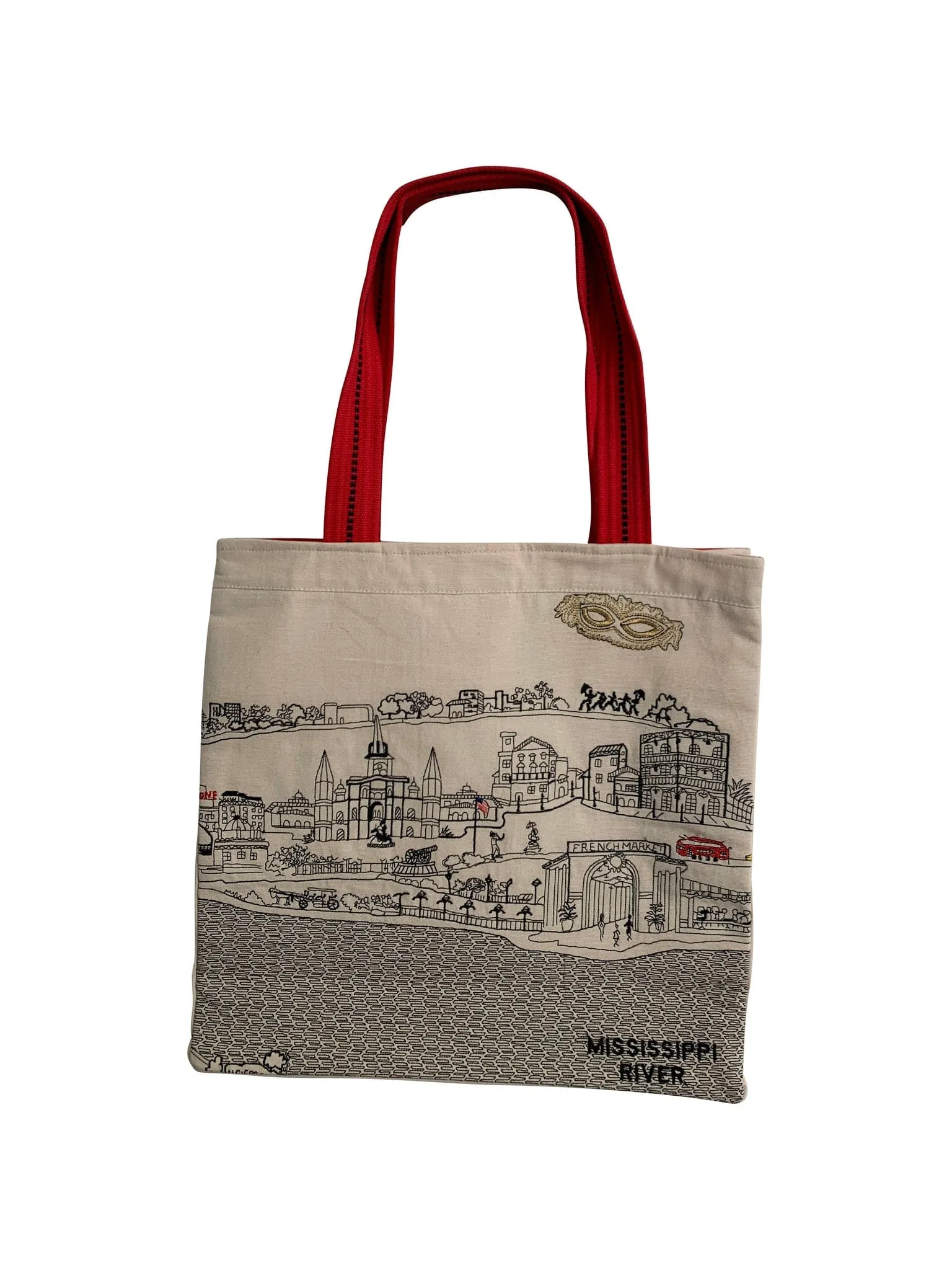 Beyond Cushion New Orleans Day Skyline Tote Bag