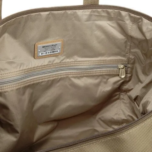 Briggs & Riley Baseline-Large Travel Satchel, Olive, One Size