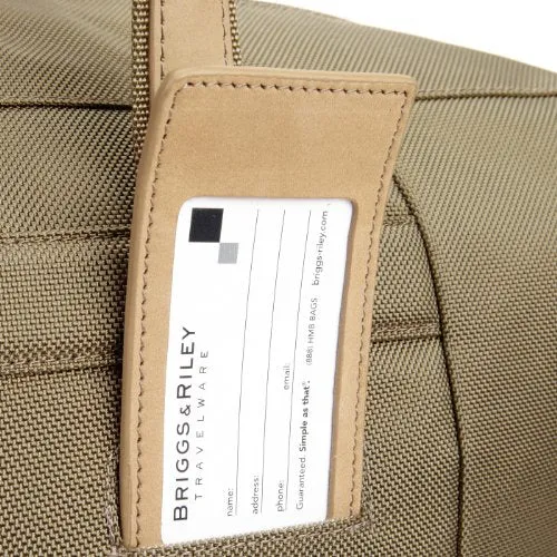 Briggs & Riley Baseline-Large Travel Satchel, Olive, One Size