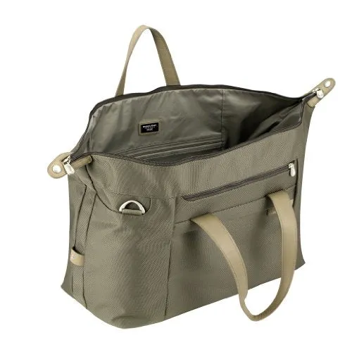 Briggs & Riley Baseline-Large Travel Satchel, Olive, One Size