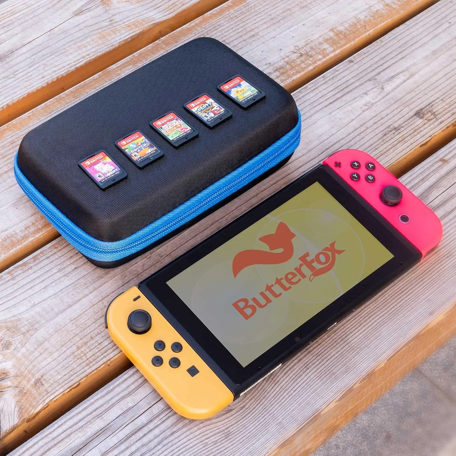 ButterFox 32-120 Switch Game Case for Nintendo Switch, Switch Game Card Storage Holder or SD Memory Card Case