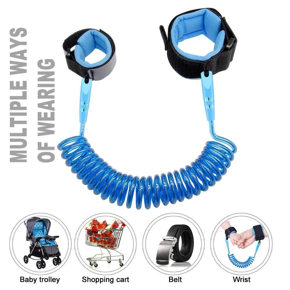 Child Anti Lost Wrist Link Skin Care Wrist Link Belt Sturdy Flexible Safety Handcuff Wristband Leash Travel