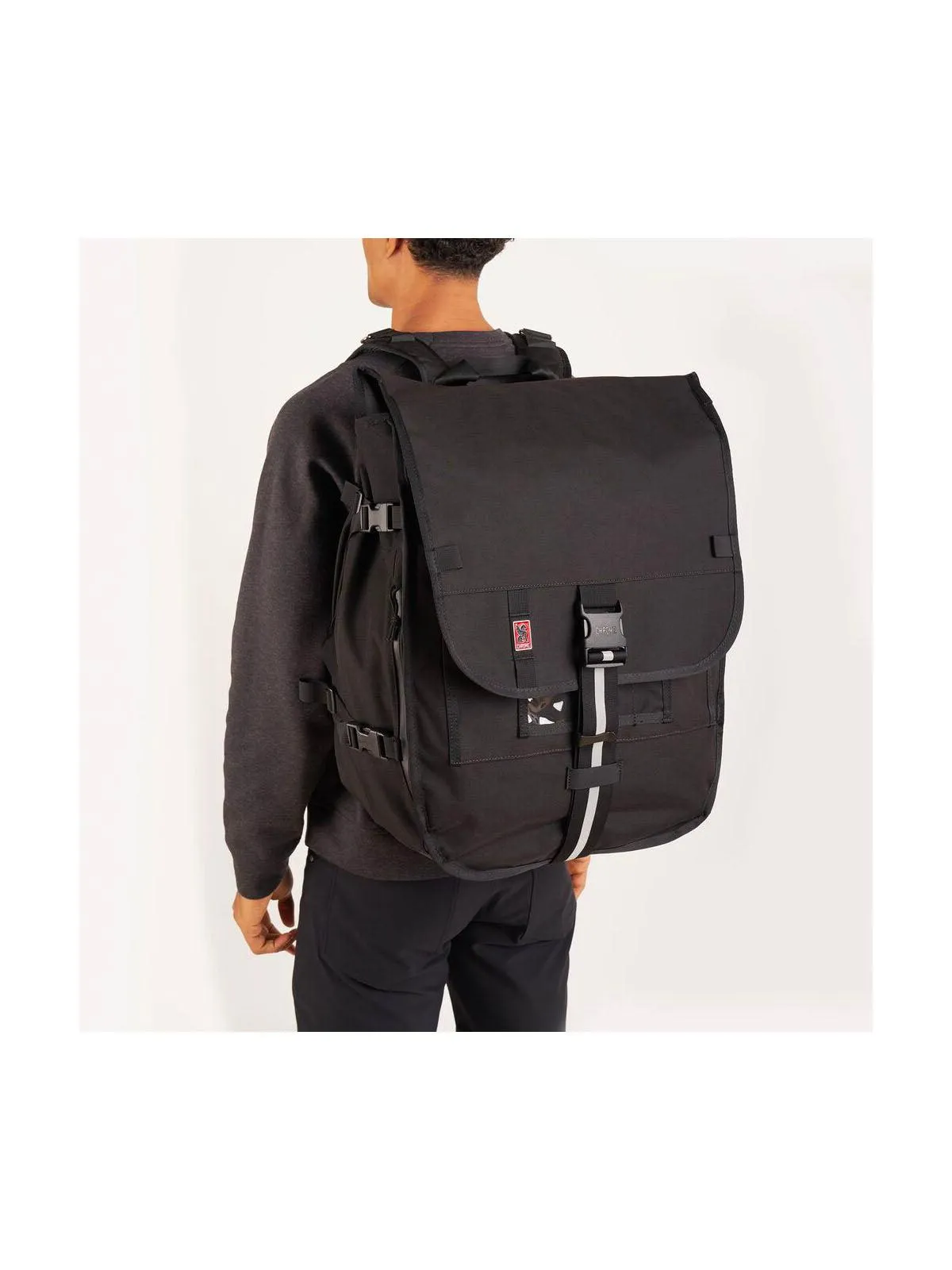 Chrome Industries Warsaw 2.0 Messenger Backpack Black