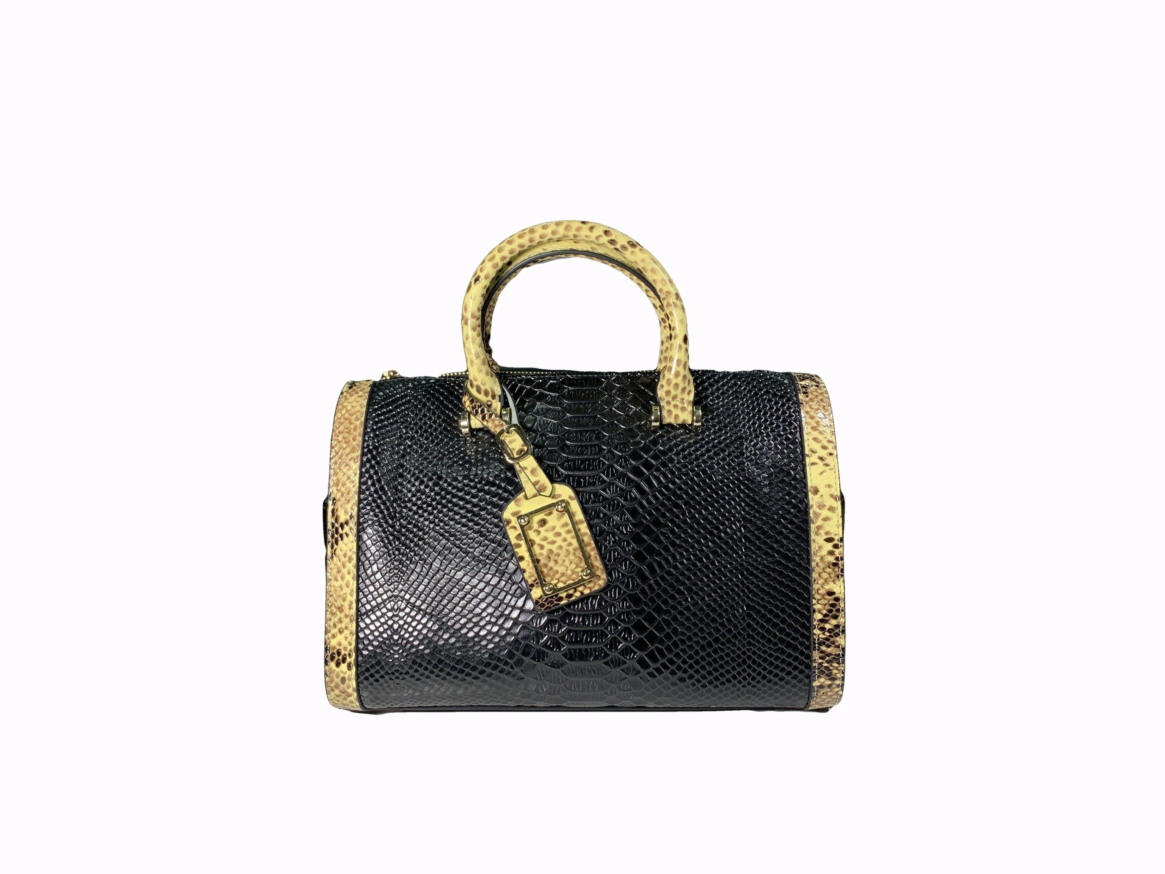 Cobra Black Luxury Leather Bag