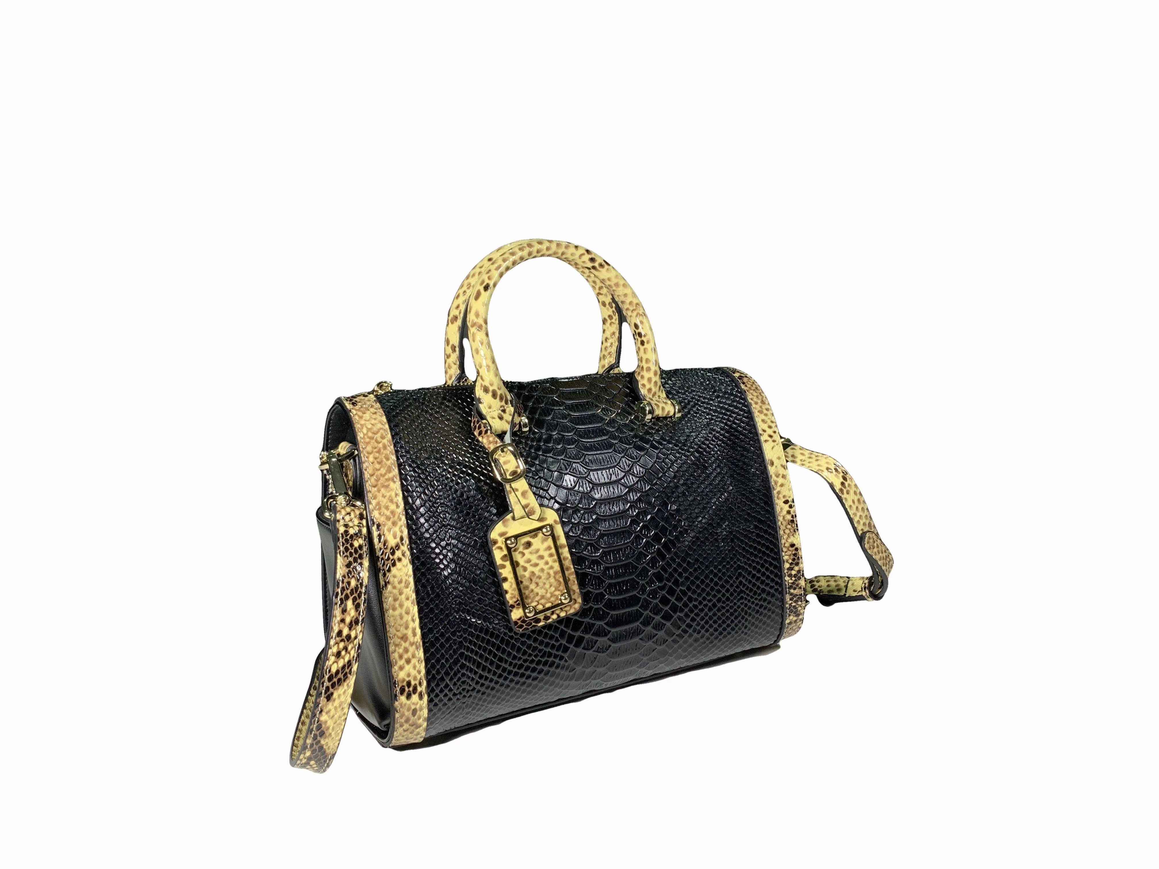 Cobra Black Luxury Leather Bag