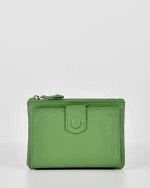 Collins RFID Safe Compact Leather Wallet