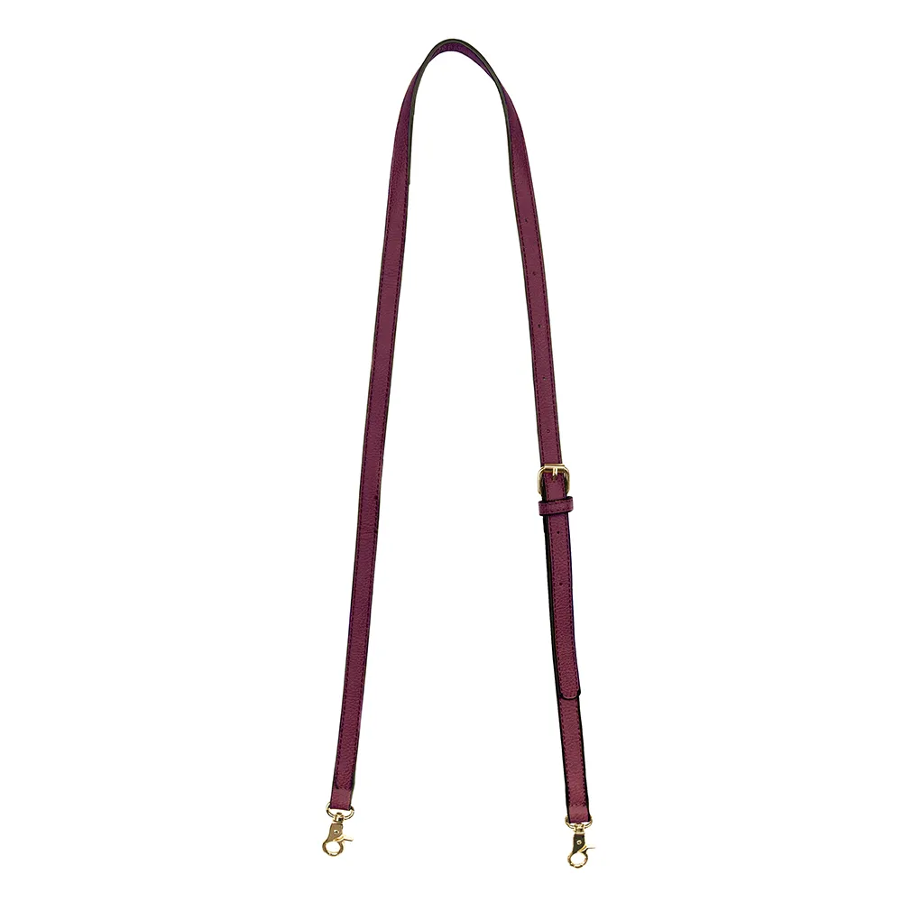 CROSSBODY STRAP berry