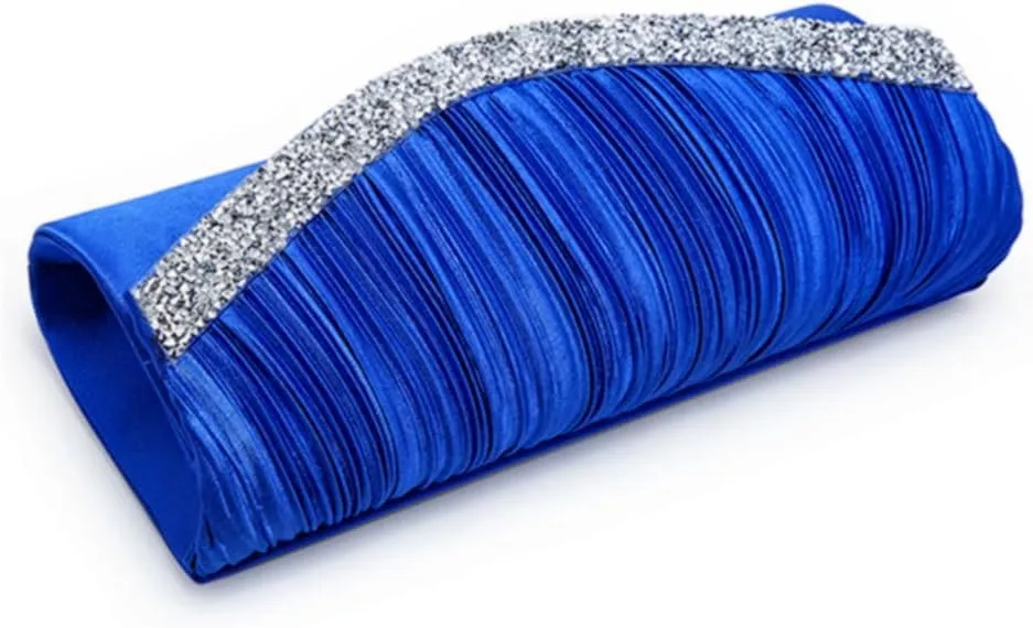 Dasein Clutch Purses for Women Evening Bags Formal Clutches with Rhinestones for Wedding Party Prom Dressy Purse