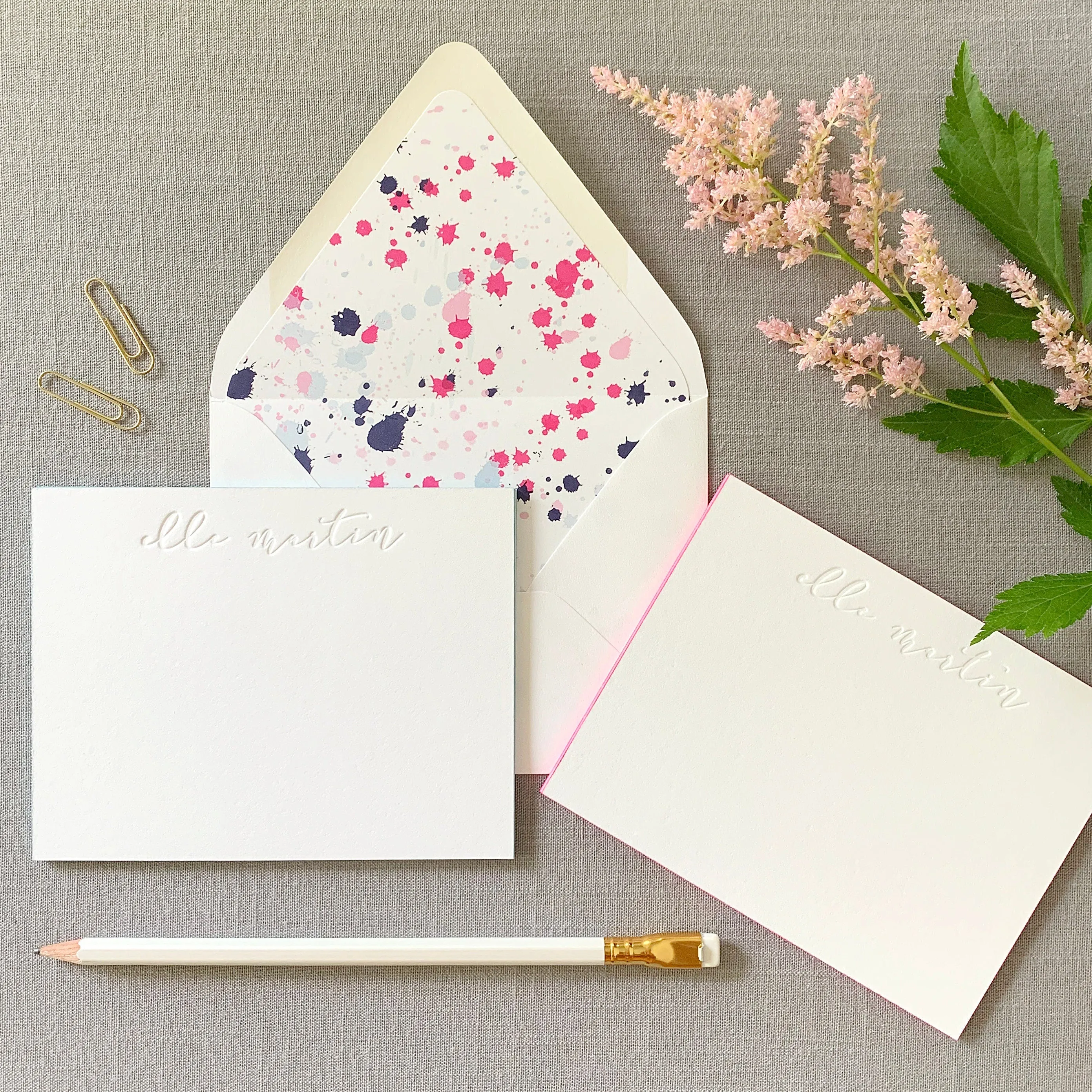 Diamonds Pattern Envelope Liners
