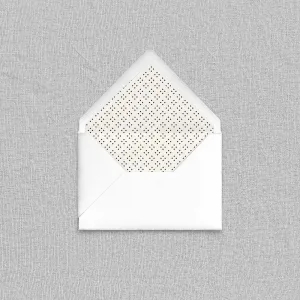 Diamonds Pattern Envelope Liners