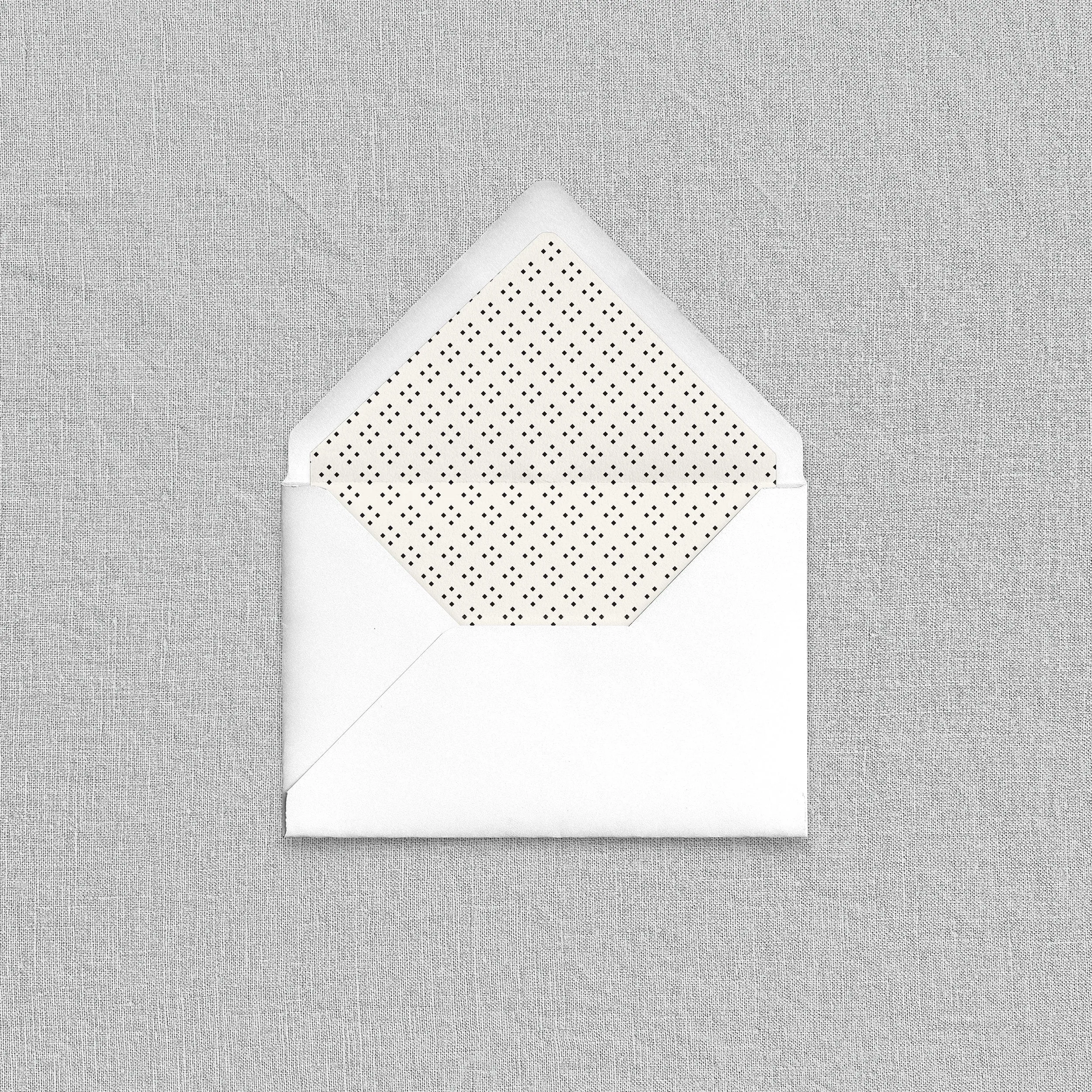 Diamonds Pattern Envelope Liners