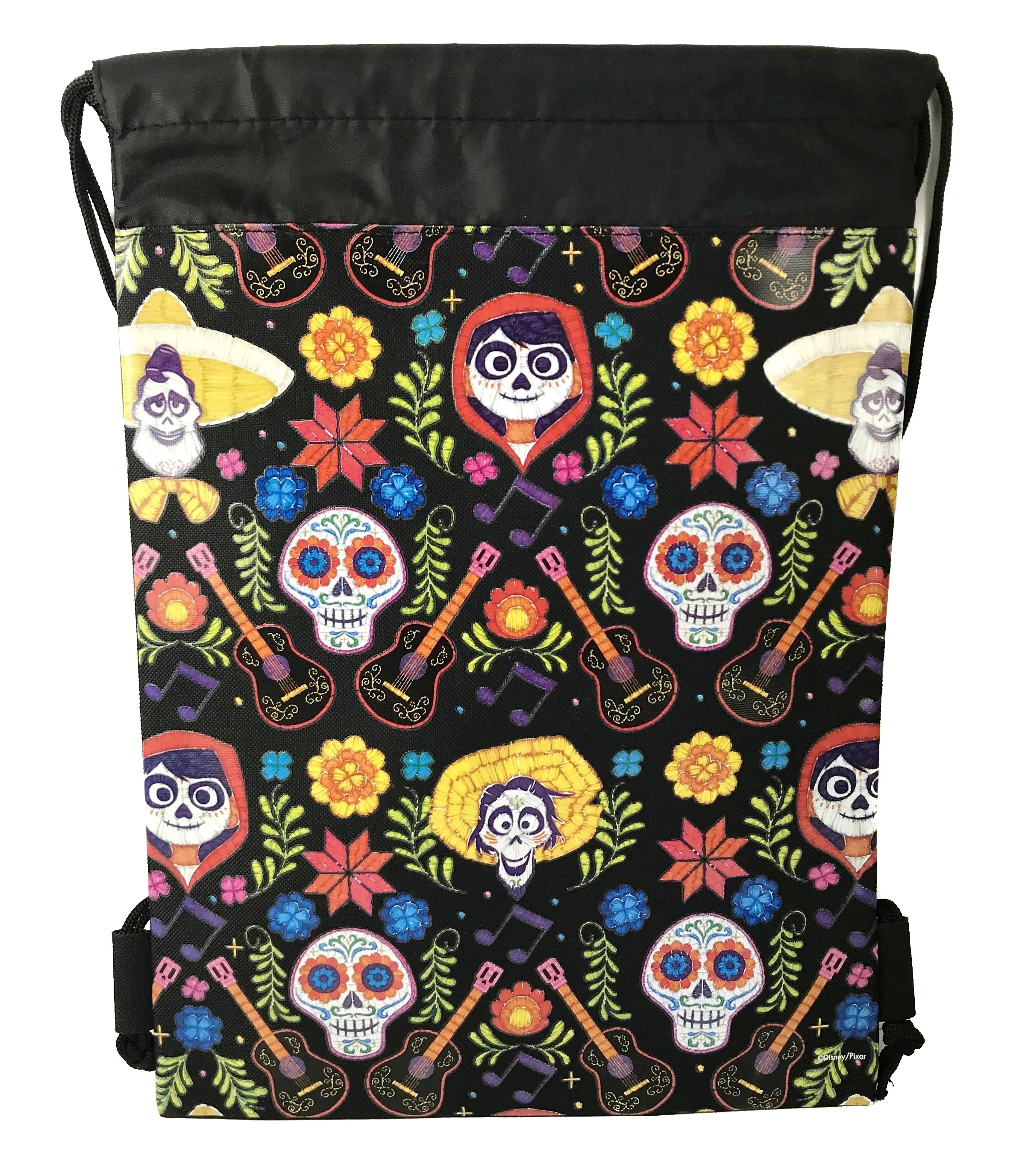 Disney Coco Miguel Drawstring Backpack Gym Tote Bags