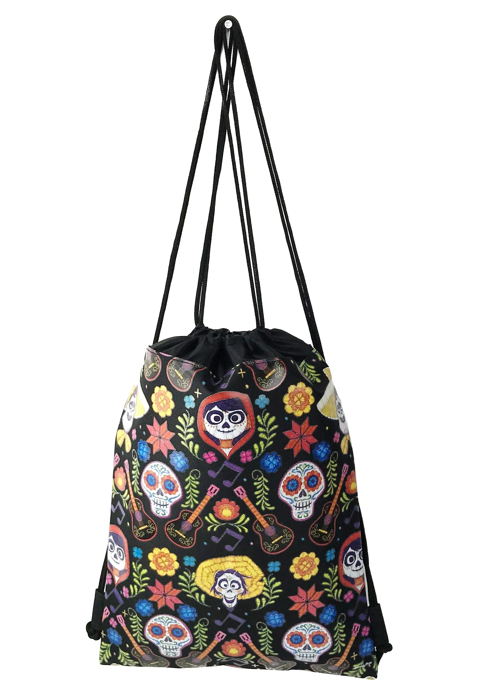 Disney Coco Miguel Drawstring Backpack Gym Tote Bags