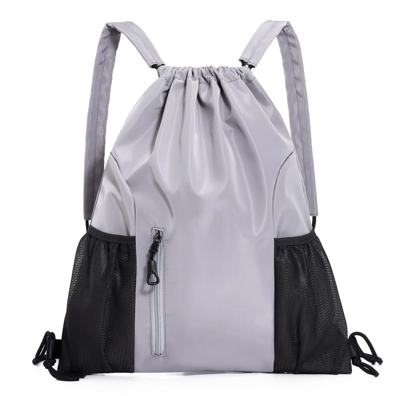 Drawstring Backpack Large Capacity Gym Bag, Waterproof Nylon Sports Bag