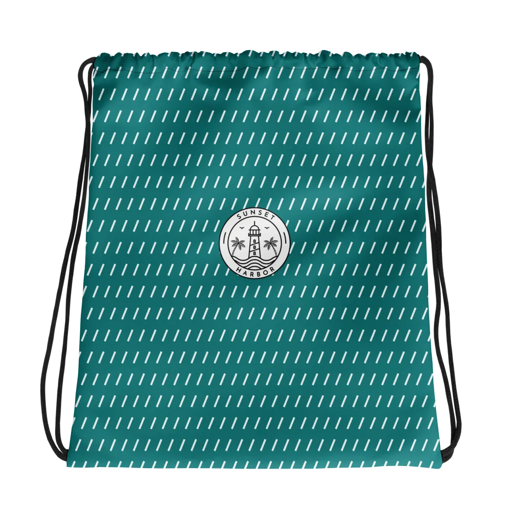 Drawstring bag - Seaside Teal