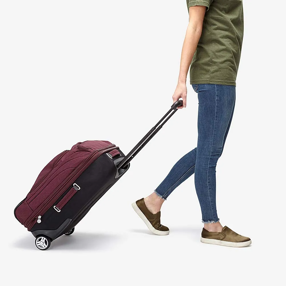 eBags TLS Mother Lode Mini 21" Wheeled Duffel Bag Luggage - Carry-On - (Eggplant)