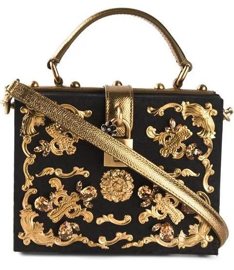 Embellished Box-Bag