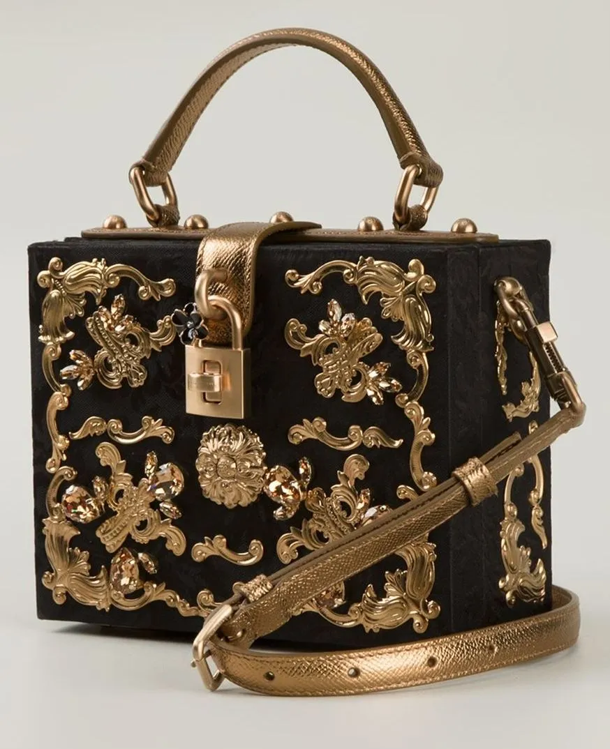 Embellished Box-Bag