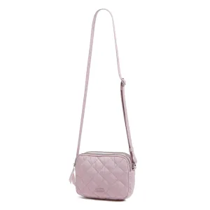 Evie Crossbody - Hydrangea Pink