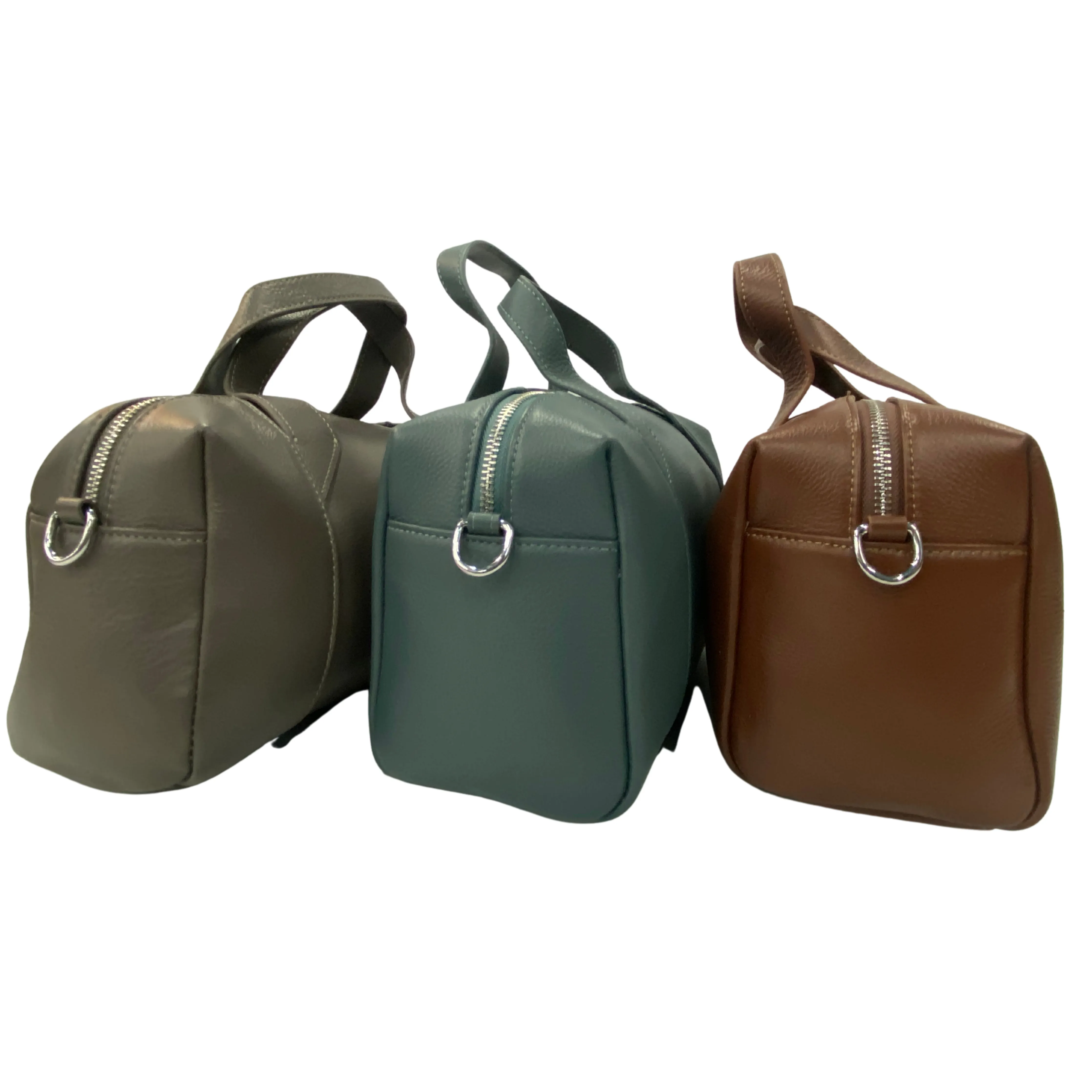 Genuine Leather Satchel Handbag