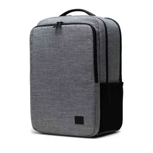 Herschel Kaslo Backpack Tech in Raven Crosshatch