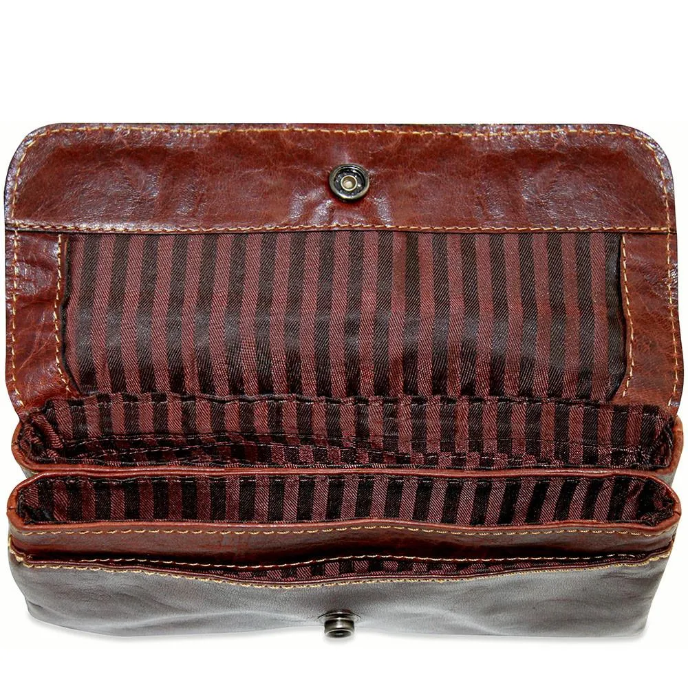 Jack Georges Voyager Collection Wristlet Clutch