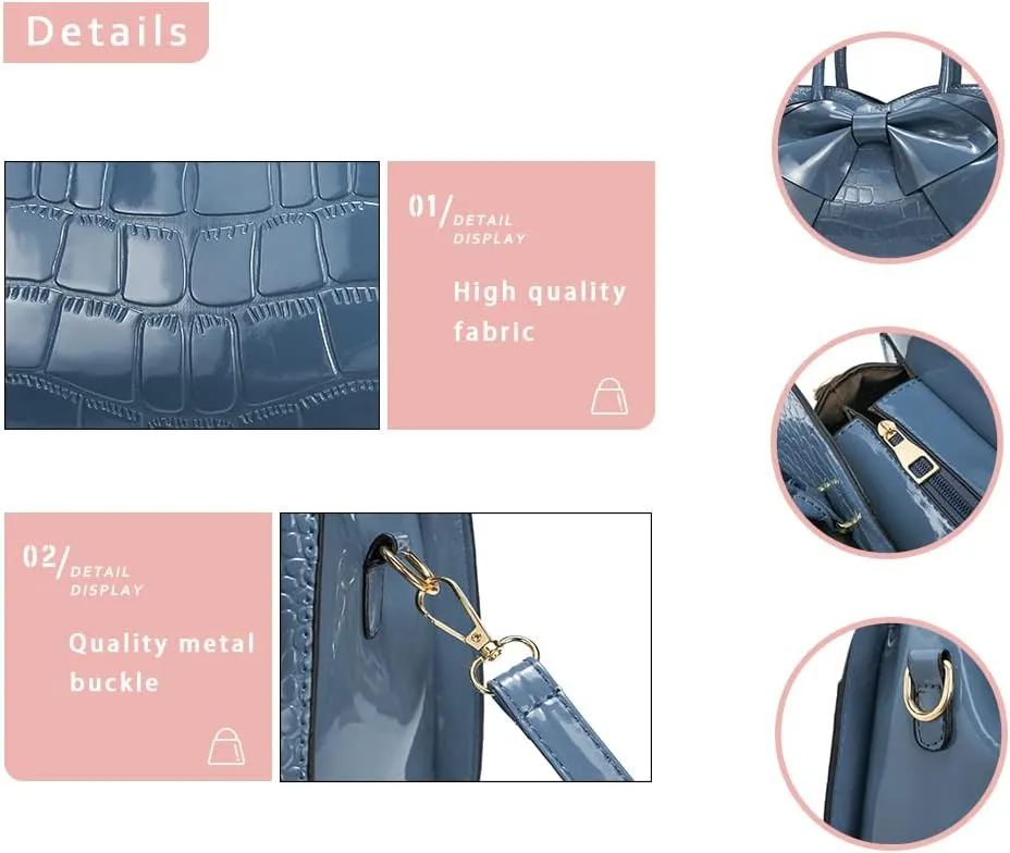 JHVYF Satchel Purses and Handbags for Women Shoulder Tote Bags