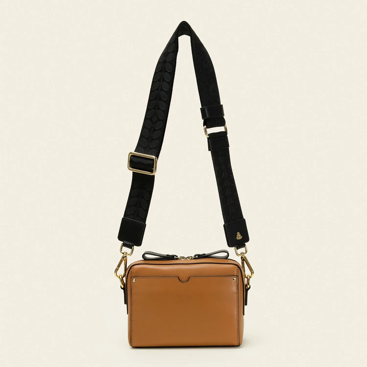 Juno Crossbody - Scattered Flower Tan