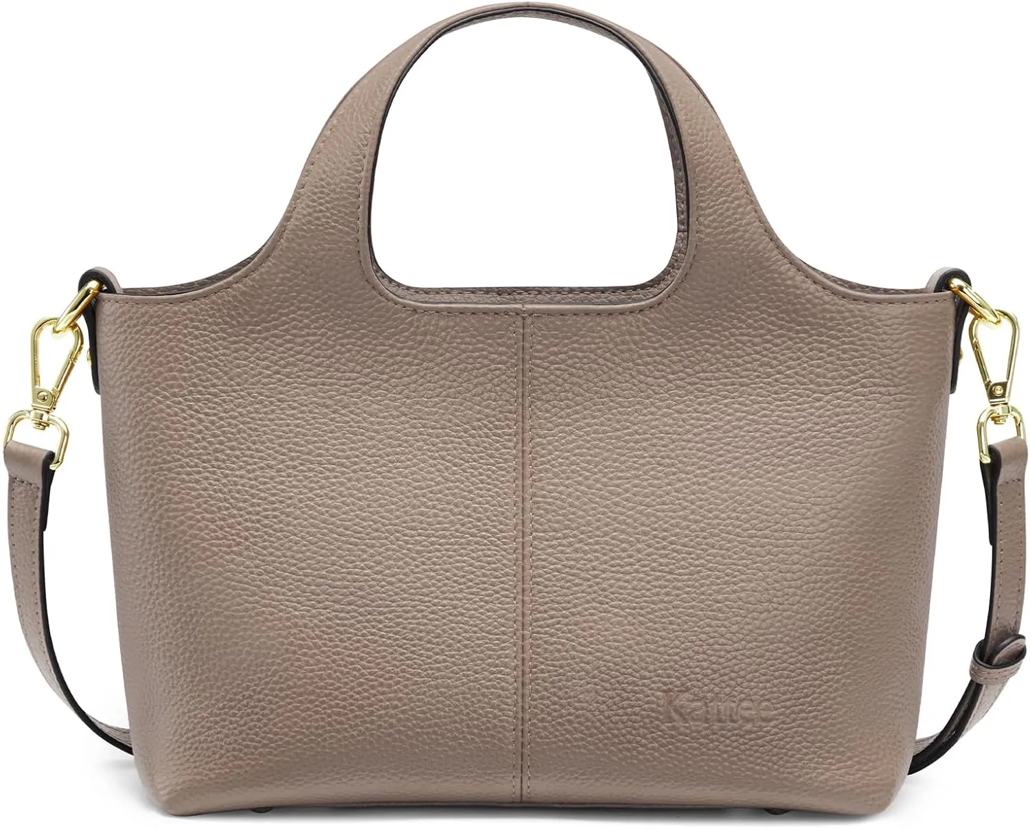 Kattee Leather Crossbody Bags for Women Cross Body Purses,Small Shoulder Tote Bag, Women's Satchel Handbags with Top Handle