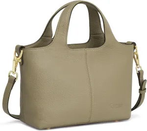 Kattee Leather Crossbody Bags for Women Cross Body Purses,Small Shoulder Tote Bag, Women's Satchel Handbags with Top Handle