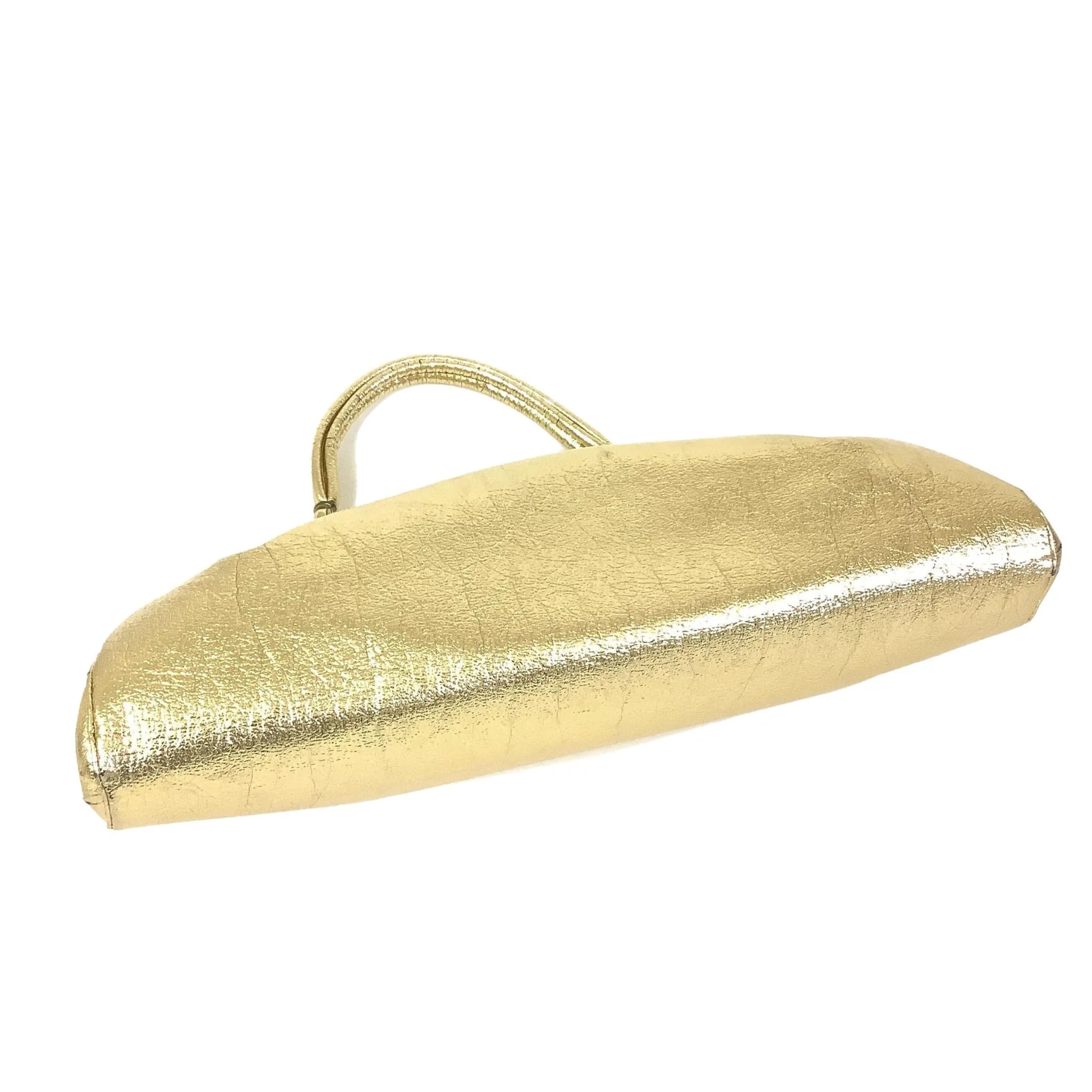Large Metallic Gold Handbag