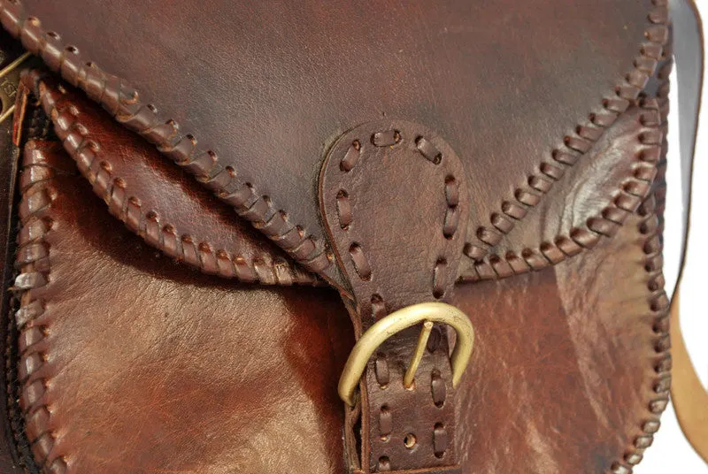 Leather Women's Saddle Bag