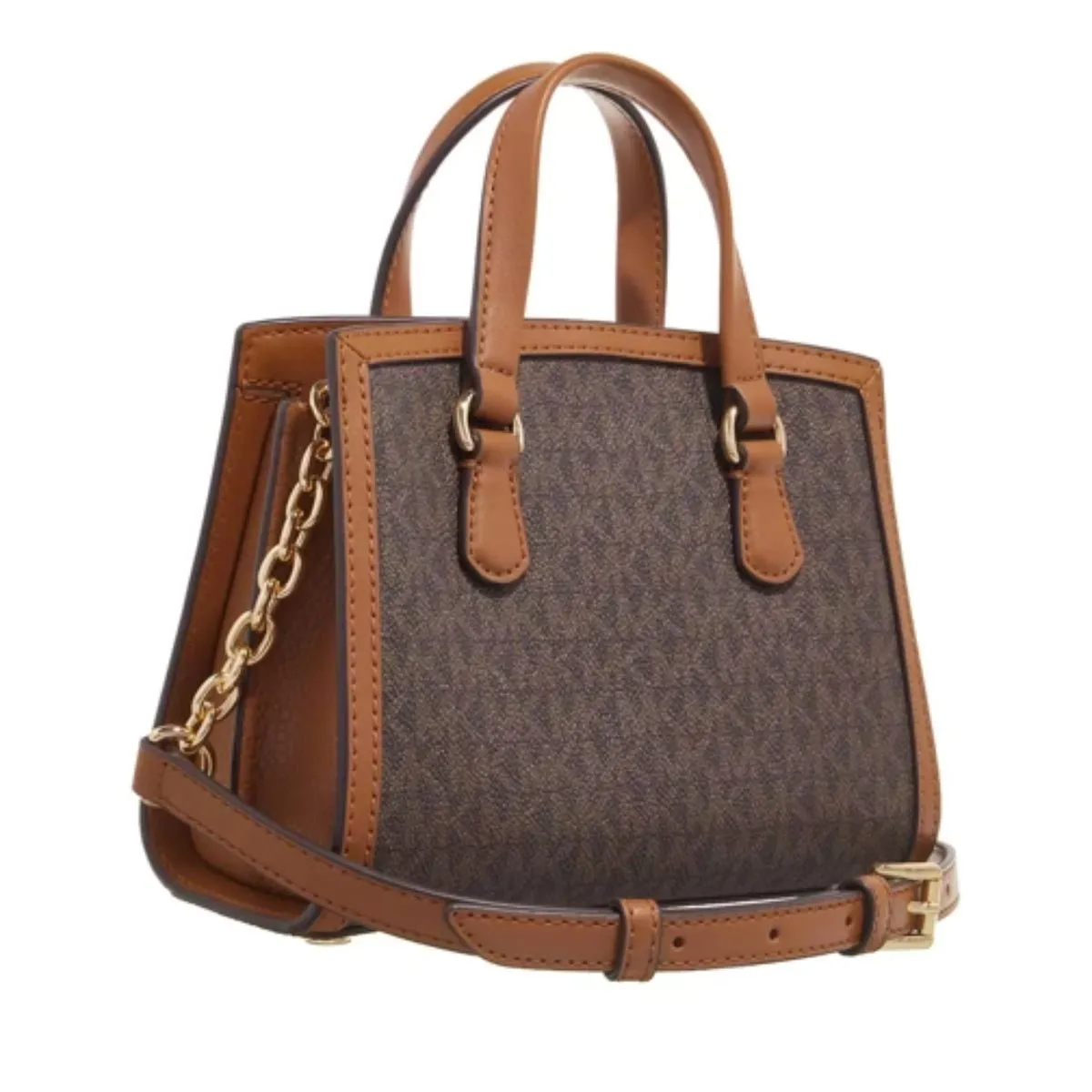 Michael Kors Chantal Extra Small Crossbody Bag - 32R3G7CCOB BRN / AcORN
