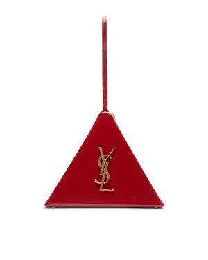 Mini Patent Pyramid Bag