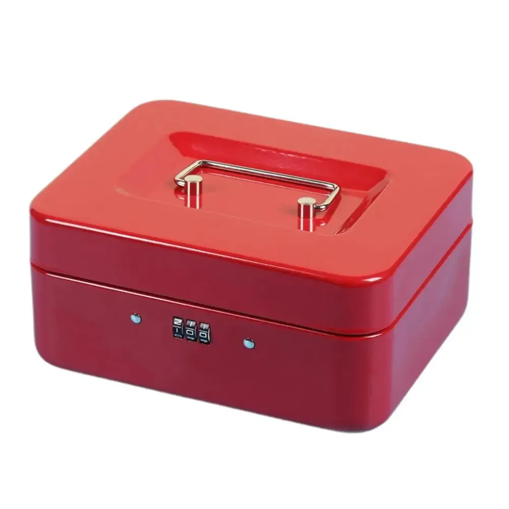 Mini Travel Safe Box with Code Lock - Portable Security Case for Jewelry & Cash