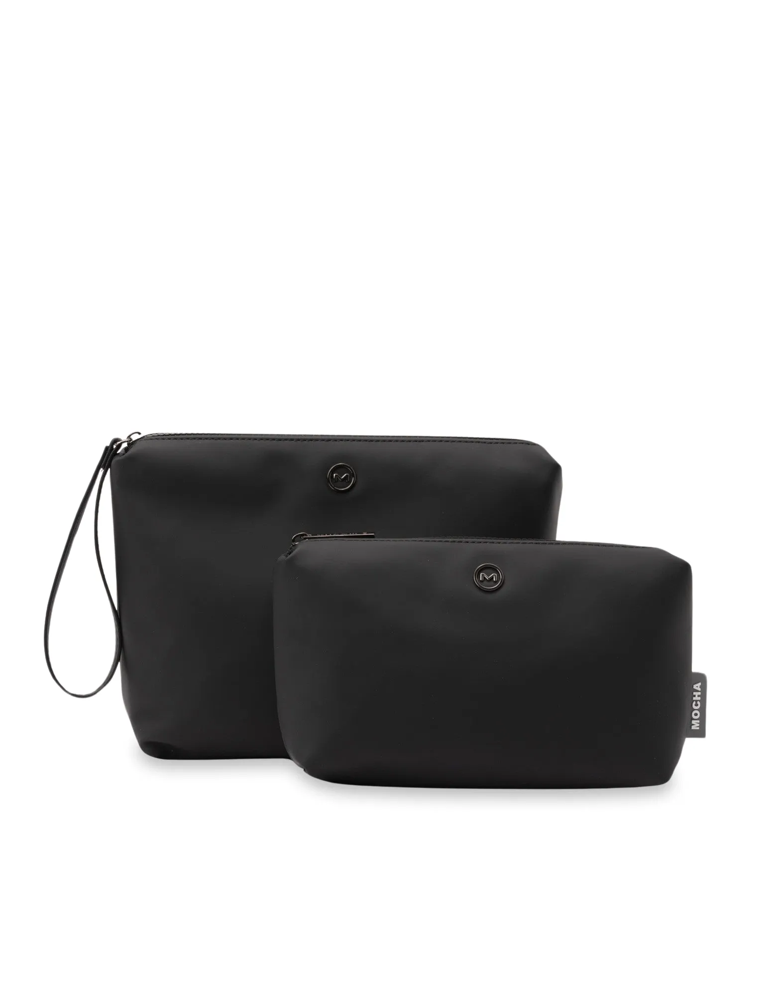 Mocha Oakley Overnight Pouches- Black