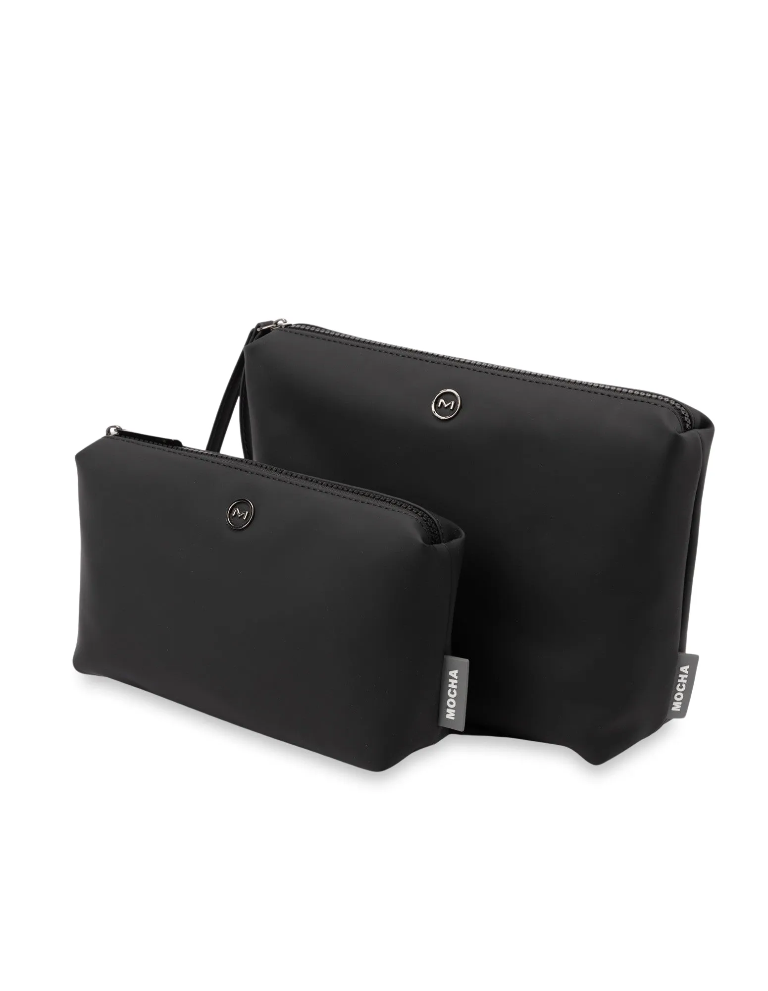 Mocha Oakley Overnight Pouches- Black