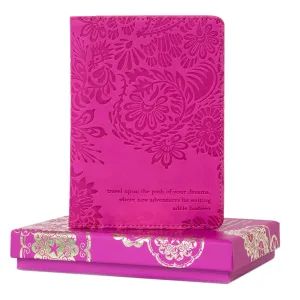 Mystic Magenta Pink Passport Wallet
