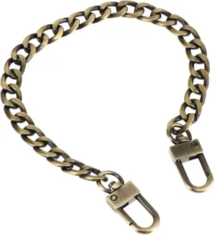 OHPHCALL Alloy Chain Purse Strap Handbag Chain for Ita Bag Bag Grey Shoulder Cross Body Straps