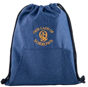 OLS Drawstring Bag w/ Pocket Printed