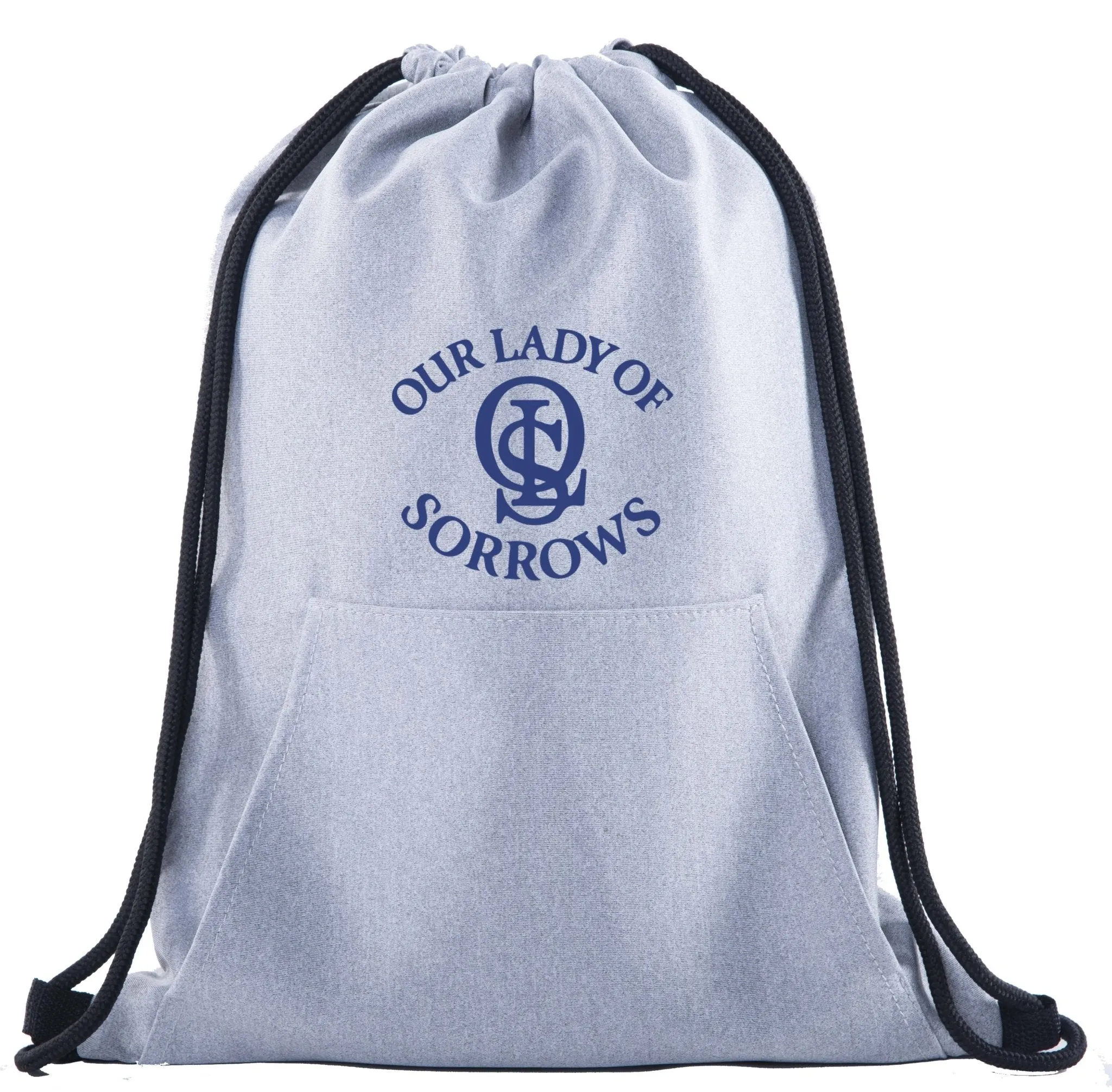 OLS Drawstring Bag w/ Pocket Printed